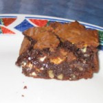 Brownies au chocolat blanc