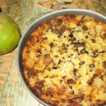 Clafoutis de poires et chocolat