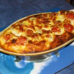 Clafoutis tomates mozarella