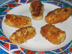 Croquettes au saumon