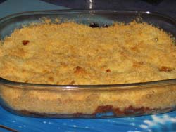 Crumble aux pommes