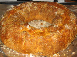 Gâteau des rois brioché