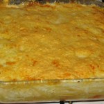 Gratin poulet mozzarella