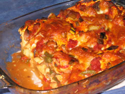 Lasagnes aux légumes du soleil