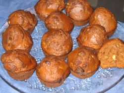 Muffins aux 2 chocolats