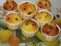 Muffins chocolat orange