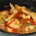 Poulet basquaise