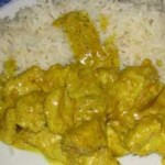 Poulet au curry rapide