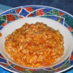 Risotto à la tomate