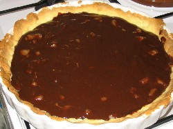 Tarte aux poires à la Pralinoise