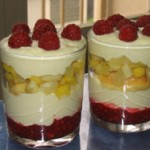 Tiramisu coco aux fruits exotiques