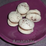 Macarons à la pralinoise