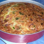 Quiche aux poireaux sans pâte