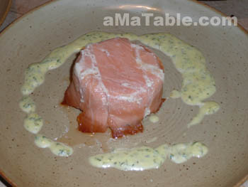 Mousse de poisson au saumon fumé