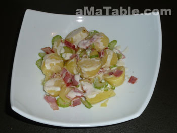 Salade de pommes de terre au yaourt