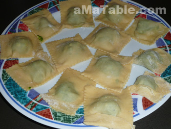 Raviolis Epinards Chèvre