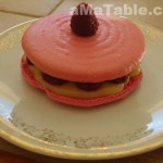 Macaron individuel Framboises Citron