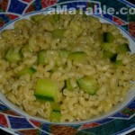 Risotto de coquillettes aux courgettes