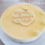 Entremets pommes vertes