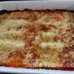 Cannellonis Ricotta et Courgettes